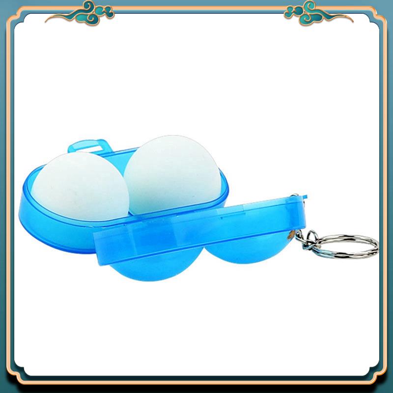 Wadah Tenis Meja Memegang Dua  - Table Tennis Keychain ulasan dan harga
