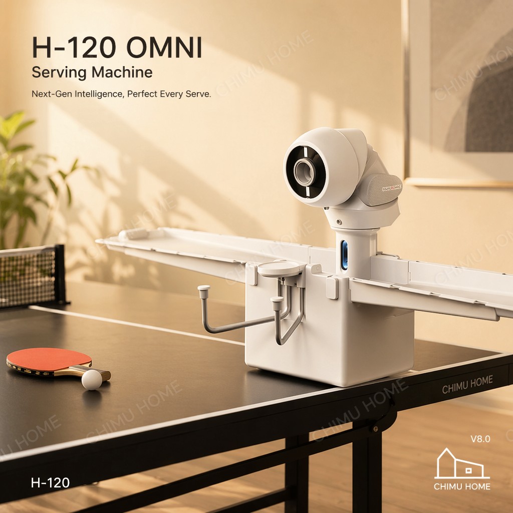 【CHIMU HOME】Mesin Penyajian Bo - Table Tennis Trainer ulasan dan harga