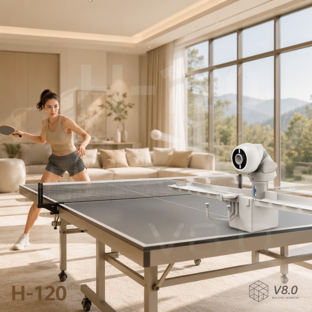 【CHIMU HOME】Mesin Penyajian Bo - Table Tennis Trainer ulasan dan harga