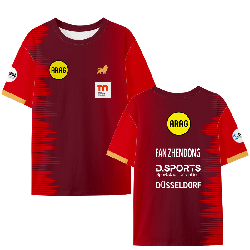 Kaos Jersey Tenis Meja Pria Le - Table Tennis Drawing ulasan dan harga