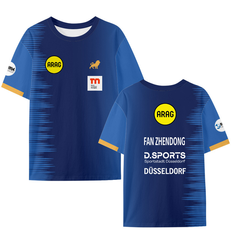 Kaos Jersey Tenis Meja Pria Le - Table Tennis Drawing ulasan dan harga