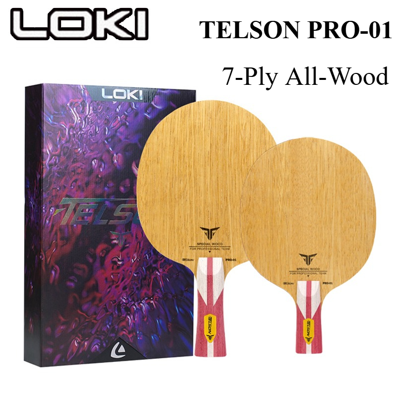 Baru LOKI TELSON PRO-01 Pisau  - Table Tennis Blades ulasan dan harga